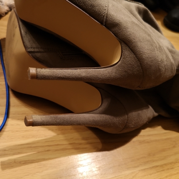 Thigh High Women's High Heel Boots - Picture 12 of 15